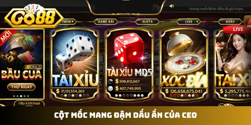 Cột mốc mang đậm dấu ấn của CEO