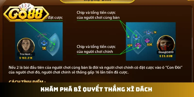 Khám phá bí quyết thắng xì dách