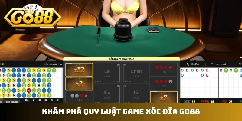 Khám phá quy luật game xóc đĩa GO88