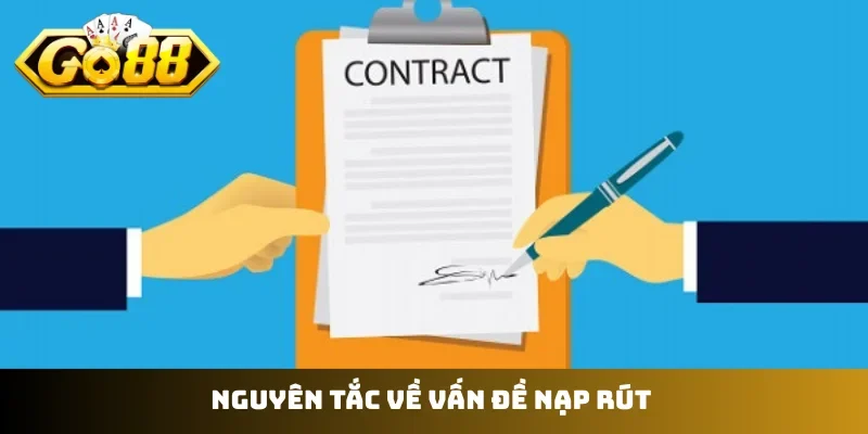 Nguyên tắc về vấn đề nạp rút
