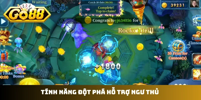 Tính năng đột phá hỗ trợ ngư thủ